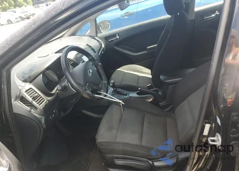 2016 Kia Forte Ex из США, поврежденный, VIN KNAFX5A86G5632356